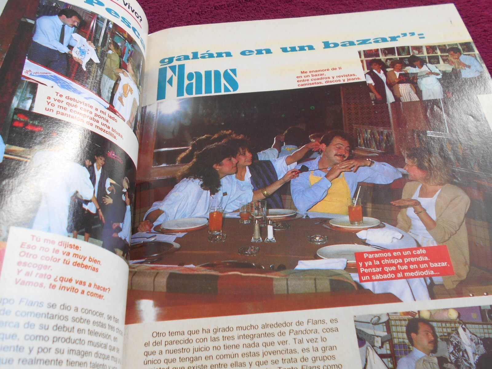 RITMO magazine PANDORA MARIA CONCHITA ALONSO MARISELA LUCIA MENDEZ FLANS TIGRESA