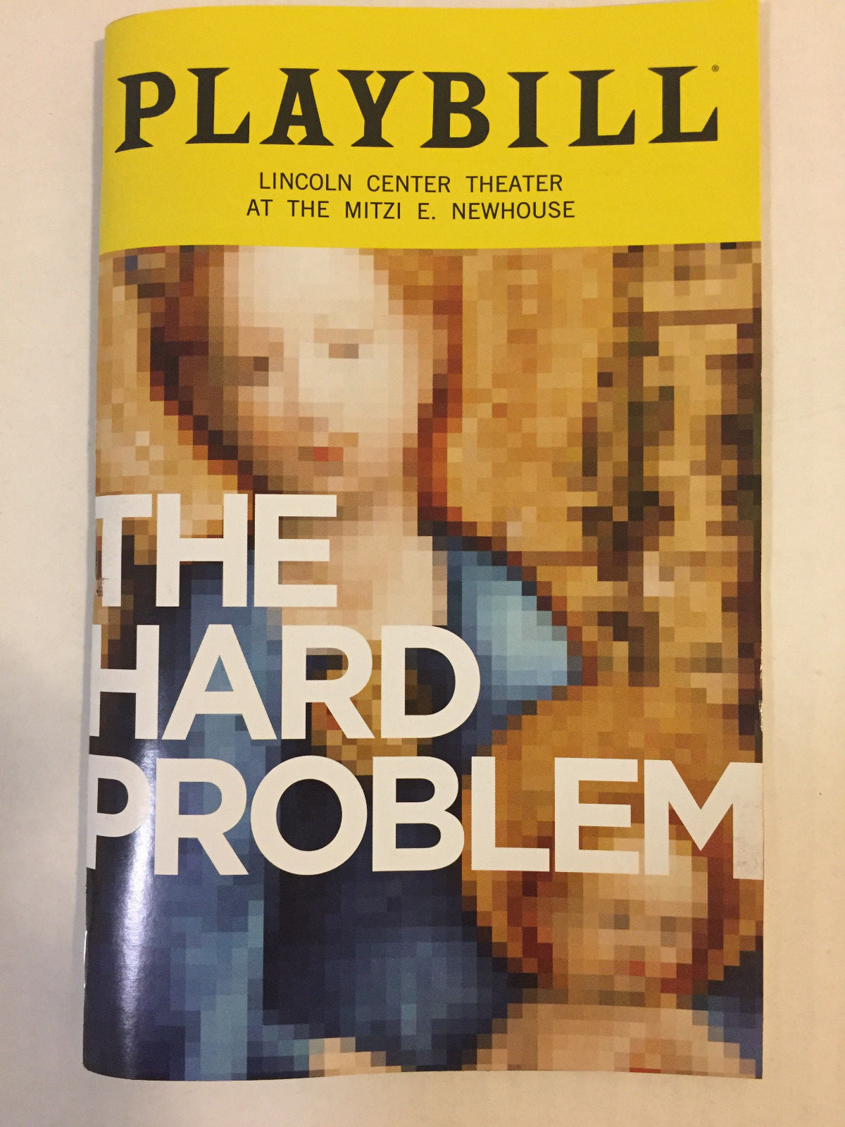 THE HARD PROBLEM PLAYBILL BOOK THEATRE NEW YORK CITY OCTOBER 2018