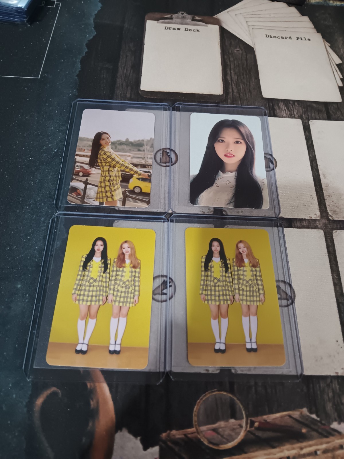 loona solo pre debut album first press photocards used good condition usa seller
