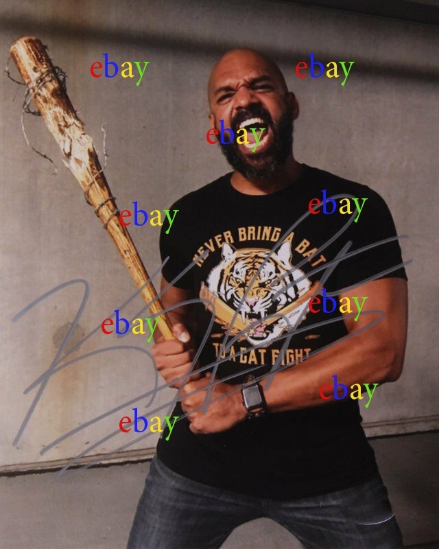 Khary Payton King Ezekiel TheWalking Dead Autographed Signed 8×10 Photo Reprint