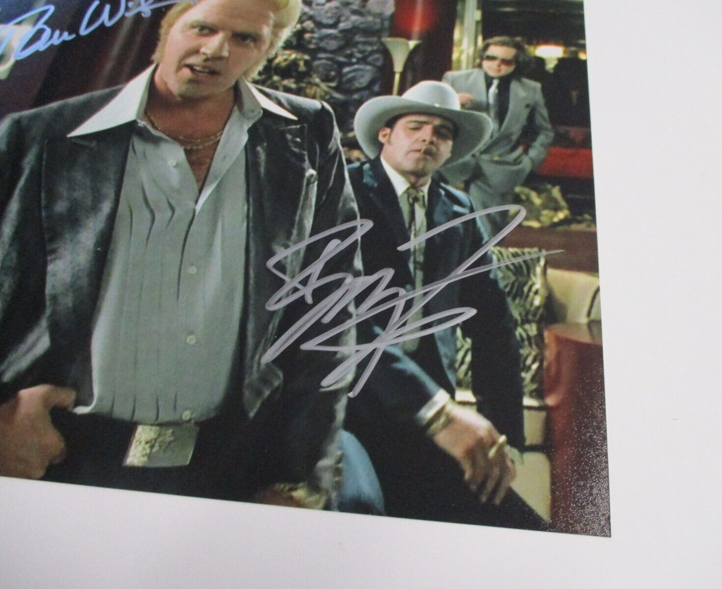 Tom Wilson BIFF Billy Zane Match BTTF 2 Autographed Signed 8×10 Photo JSA