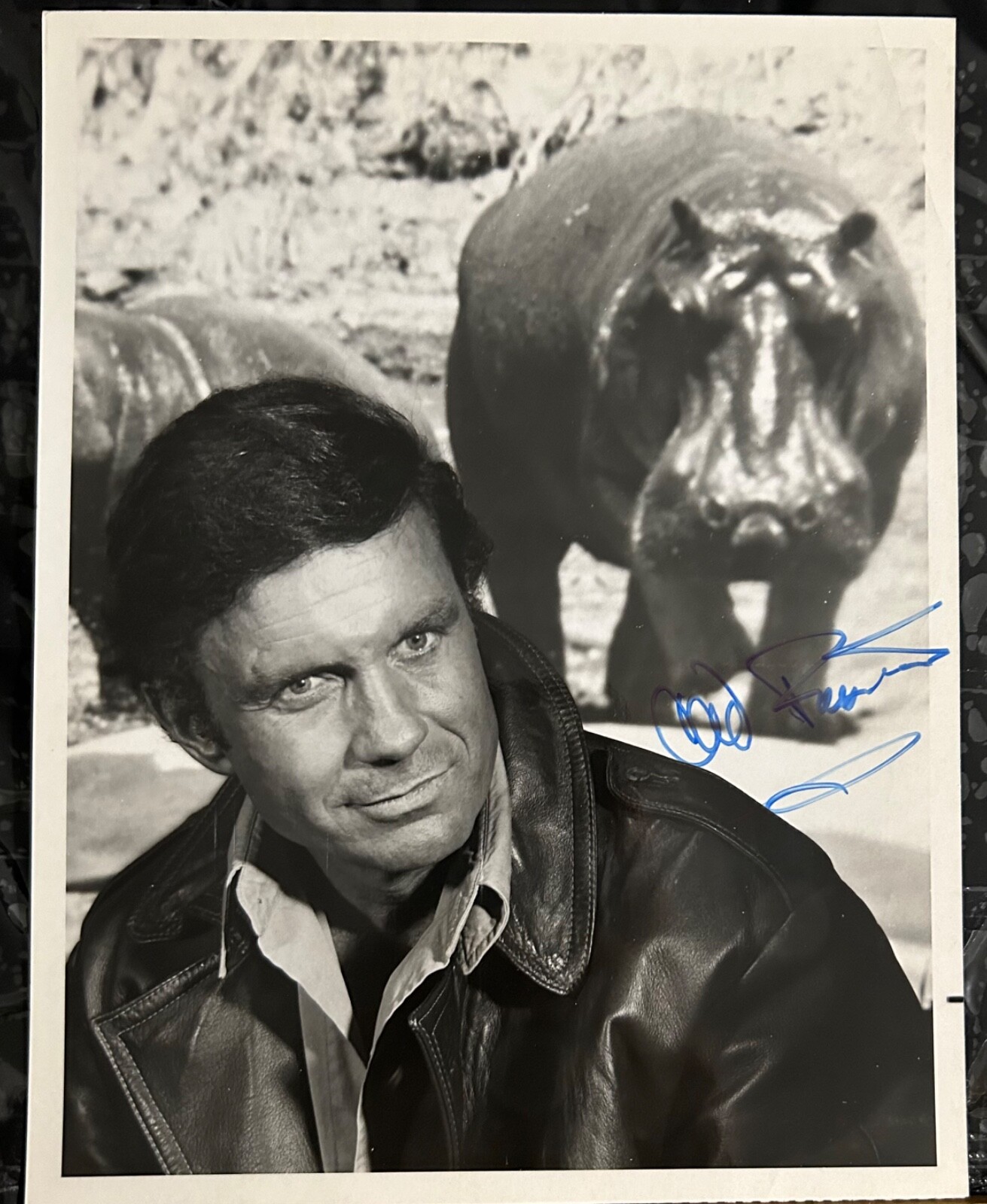 CLIFF ROBERTSON—SIGNED PHOTO—JFK•BUZZ ALDRIN•5 SPIDER-MAN Films—BATMAN•1 OSCAR