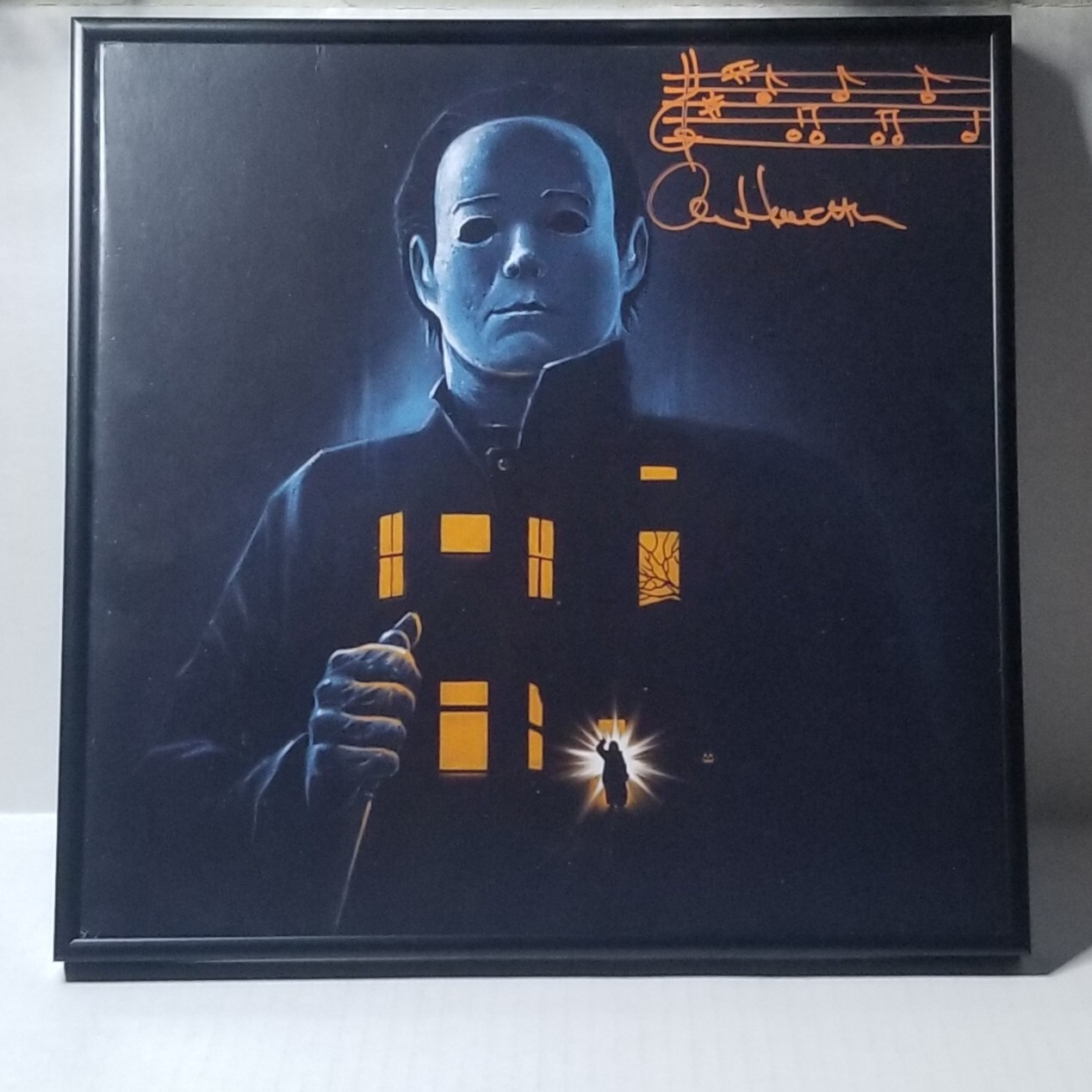 🎃ALAN HOWARTH SIGNED VINYL SOUNDTRACK🎃 HALLOWEEN 4 RETURN OF MICHAEL MEYERS 🎃