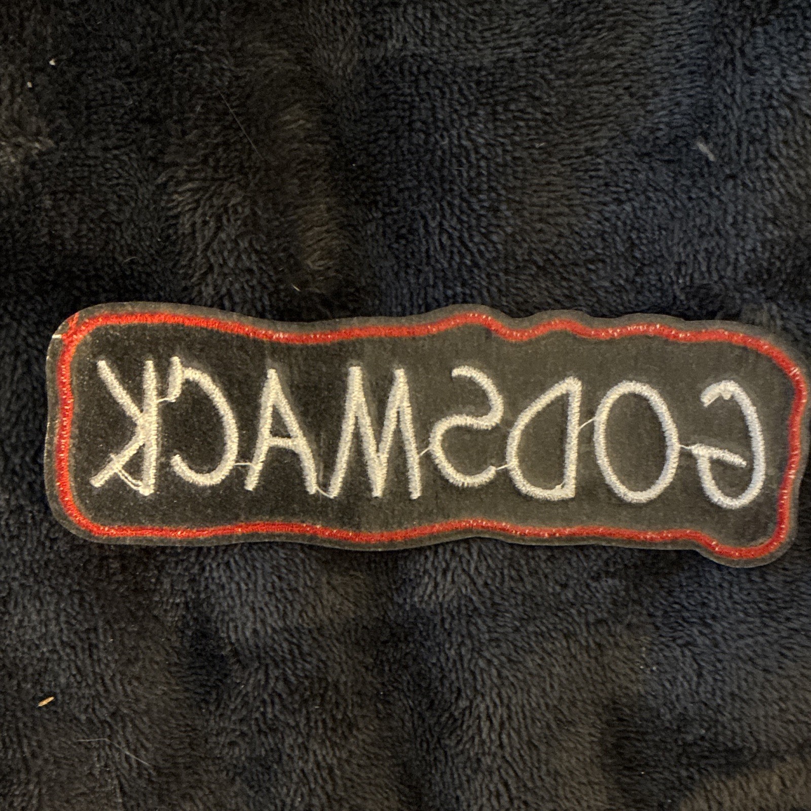 Godsmack Embroidered Logo Patch – Black White Red Rock & Pop Band