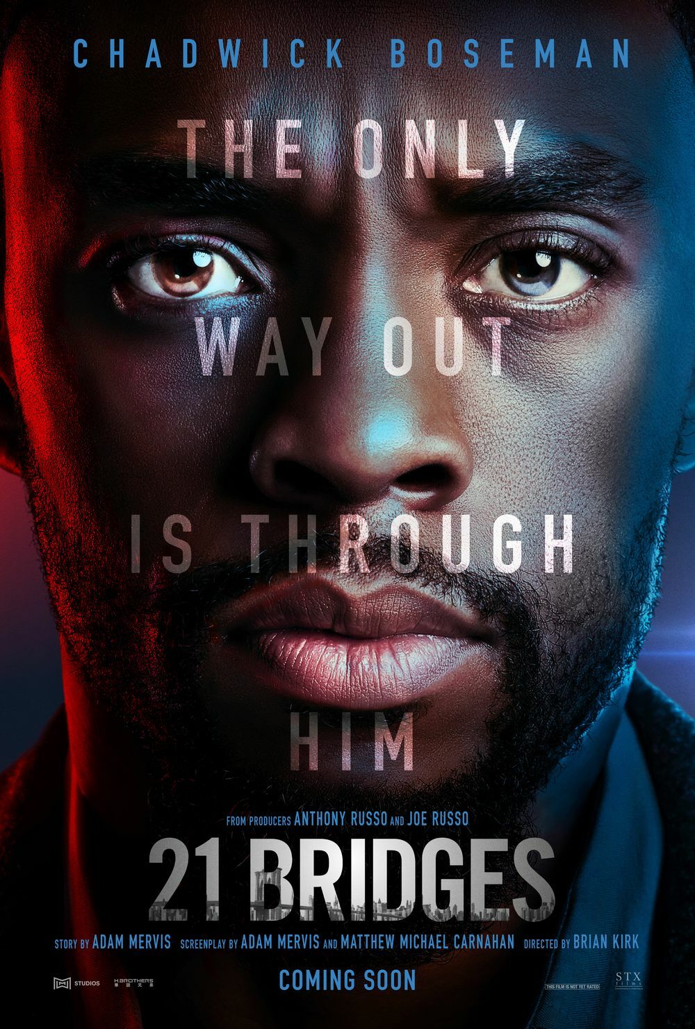 21 Bridges Movie Poster 18” x 28” ID-1-53