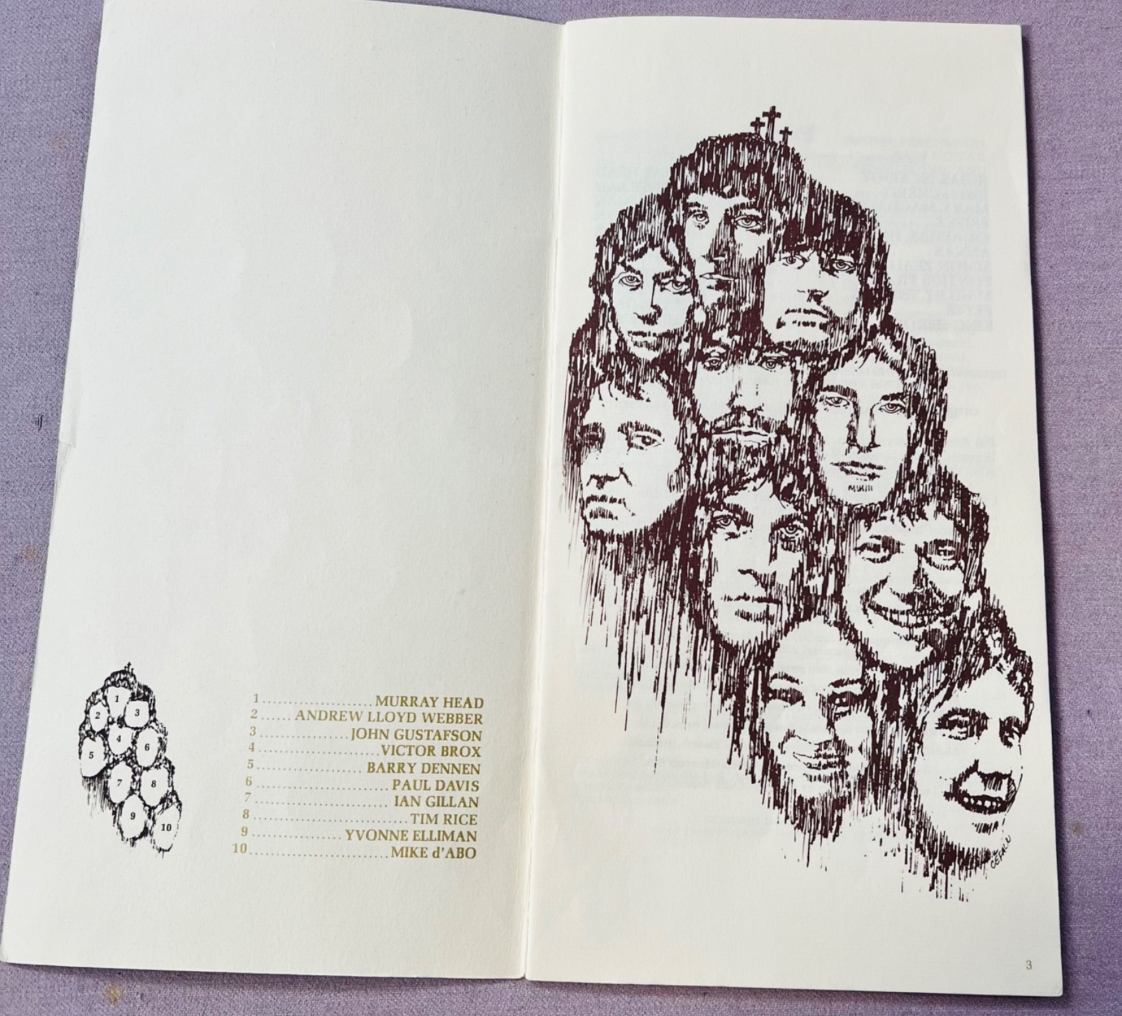 Autographed- Jesus Christ Superstar LPs & Booklet – Andrew Lloyd Webber 1970