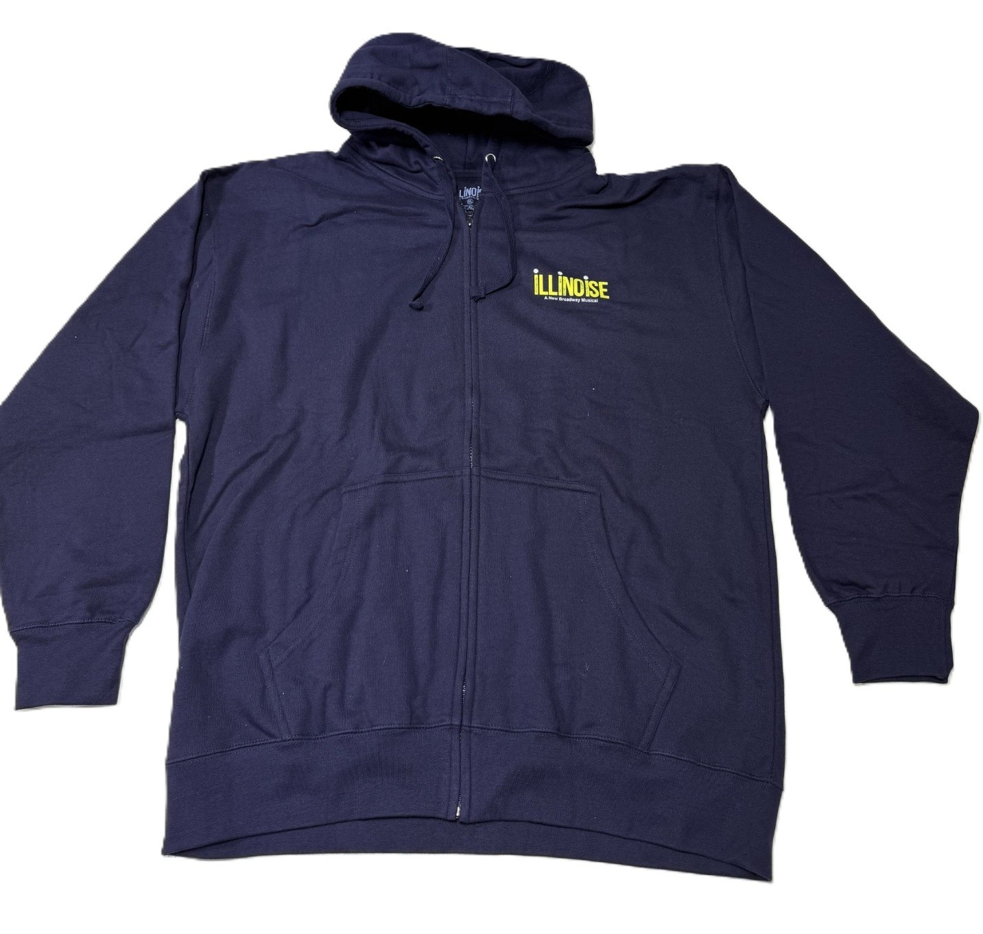 ILLINOISE Broadway Musical + LOGO ZIP HOODIE +BIG SIZE official NEW!!!