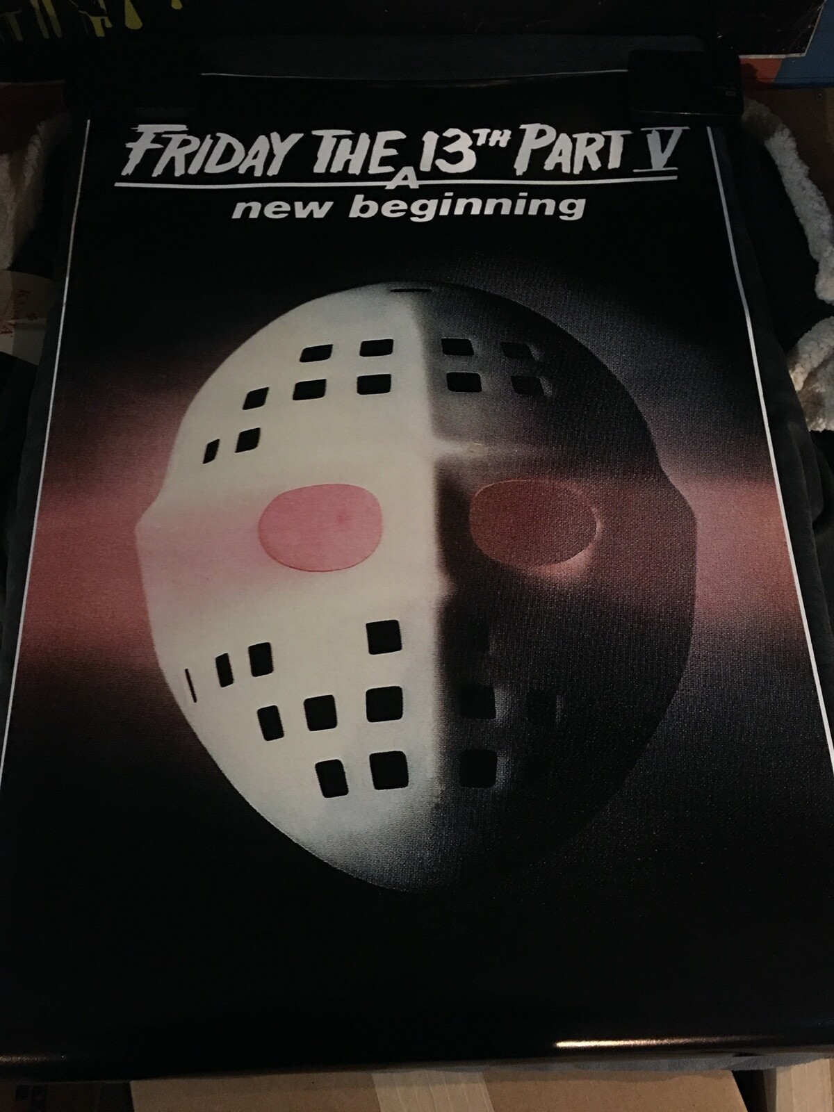 FRIDAY THE 13th PART V Movie POSTER 24×36 Jason Freddy