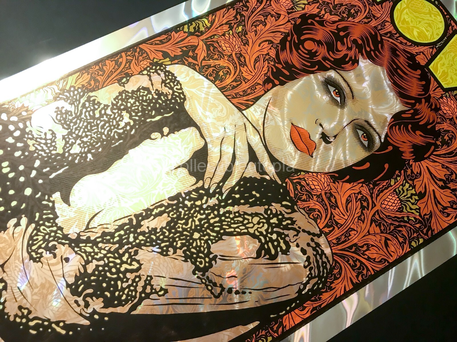 Chuck Sperry Gov’t Mule New Haven Lava Foil #/25 Gig Concert Art Print Poster