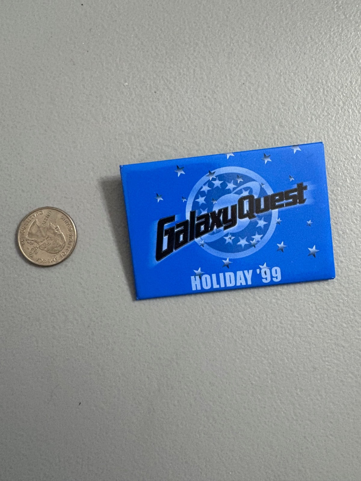 Galaxy Quest Movie Pin Button Promo 1999