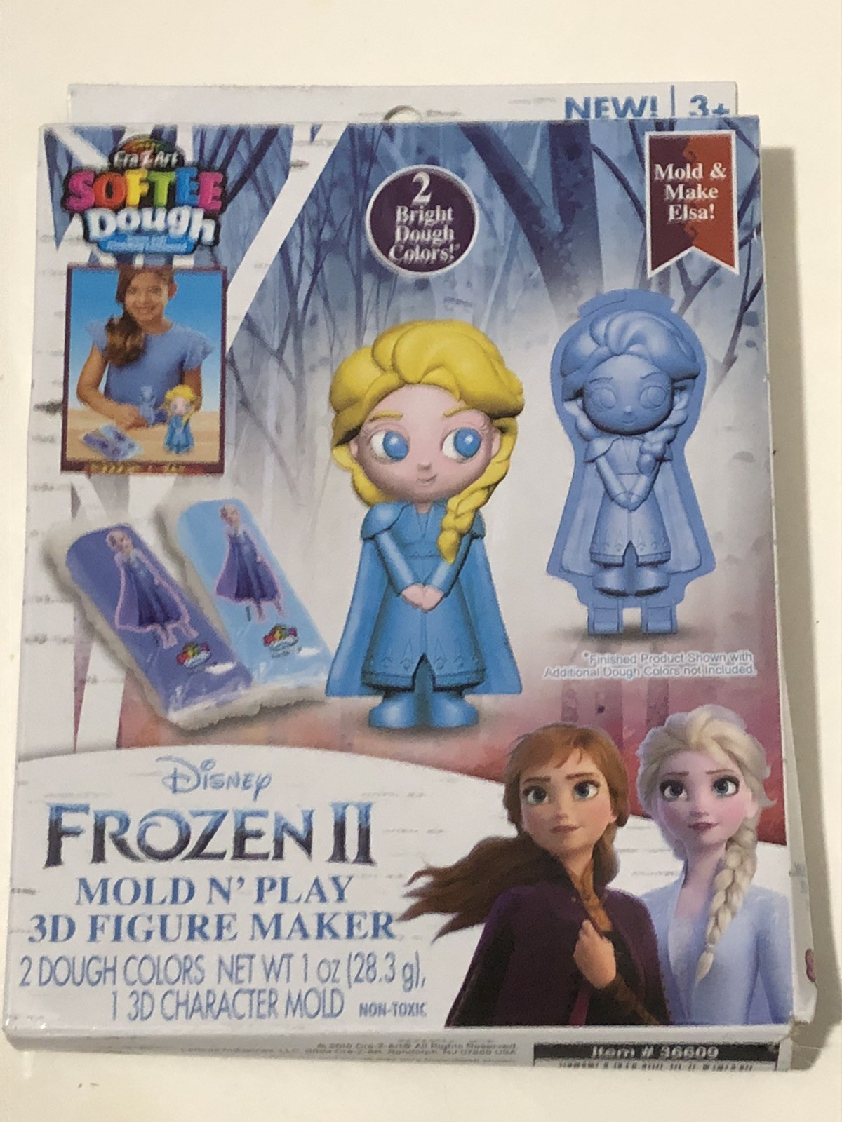 Frozen II Mold N Play 3D Figure Maker Elsa Toy T2