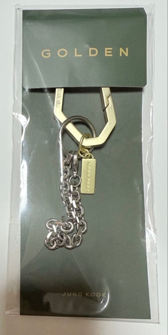 BTS JUNGKOOK GOLDEN KEY RING Official MD BIGHIT MUSIC & HYBE NEW