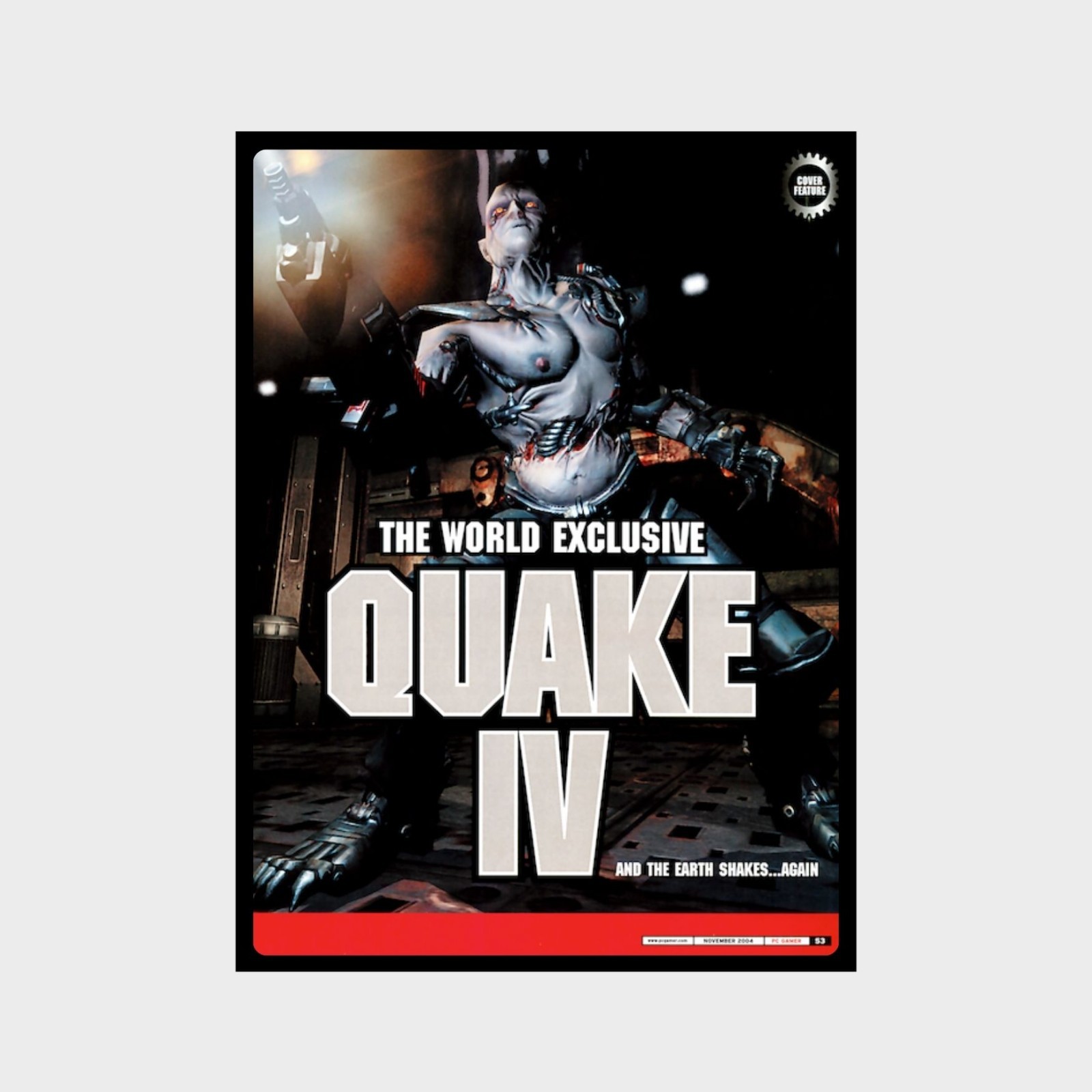 Poster Quake IV PC Premium Glossy Unframed Poster Print G6476