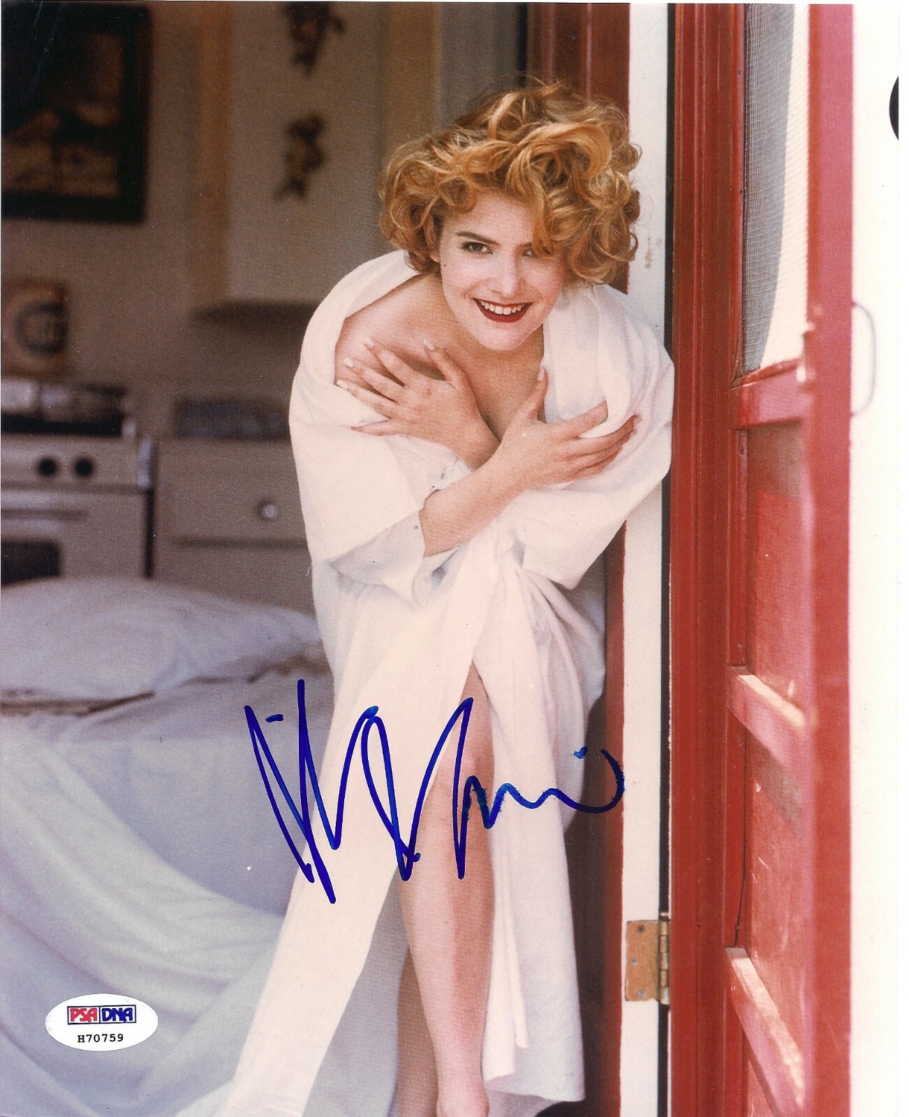 JENNIFER JASON LEIGH SIGNED 8X10 PHOTO PSA DNA COA