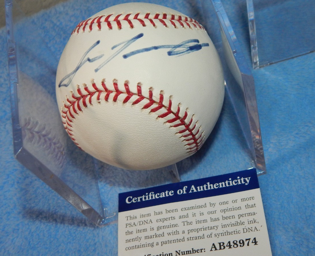JOHN TRAVOLTA Signed Autographed MLB Baseball Movie Star Actor PSA/DNA AB48974