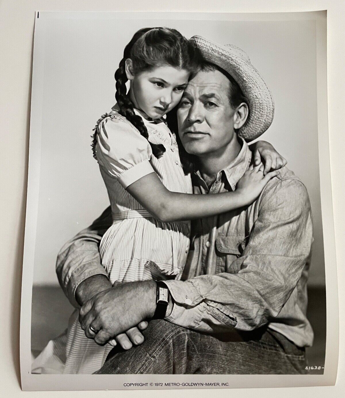 Gypsy Colt (1972) Vintage 1970s MGM TV Photo Kids Horse Donna Corcoran Ward Bond