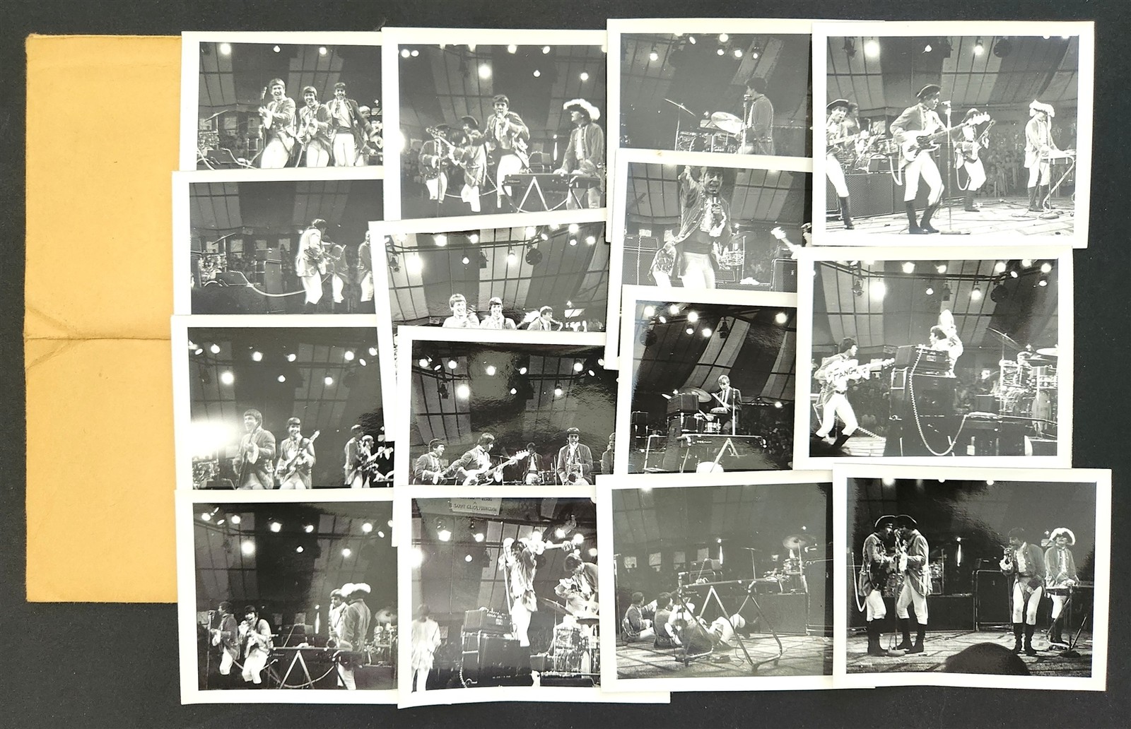 1960s vintage PAUL REVERE and the RAIDERS rock band PHOTO 15pc LOT original 4×5″