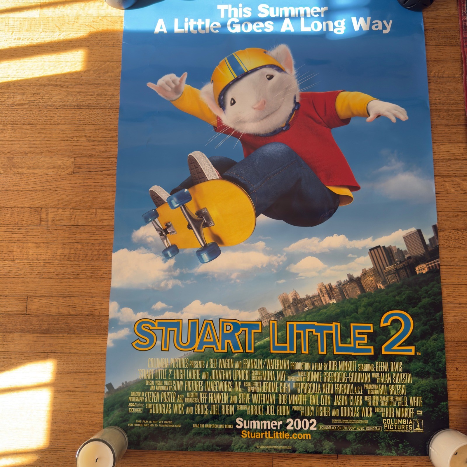 Stuart Little 2 Movie Poster Original Theatrical Release 2002 27/40