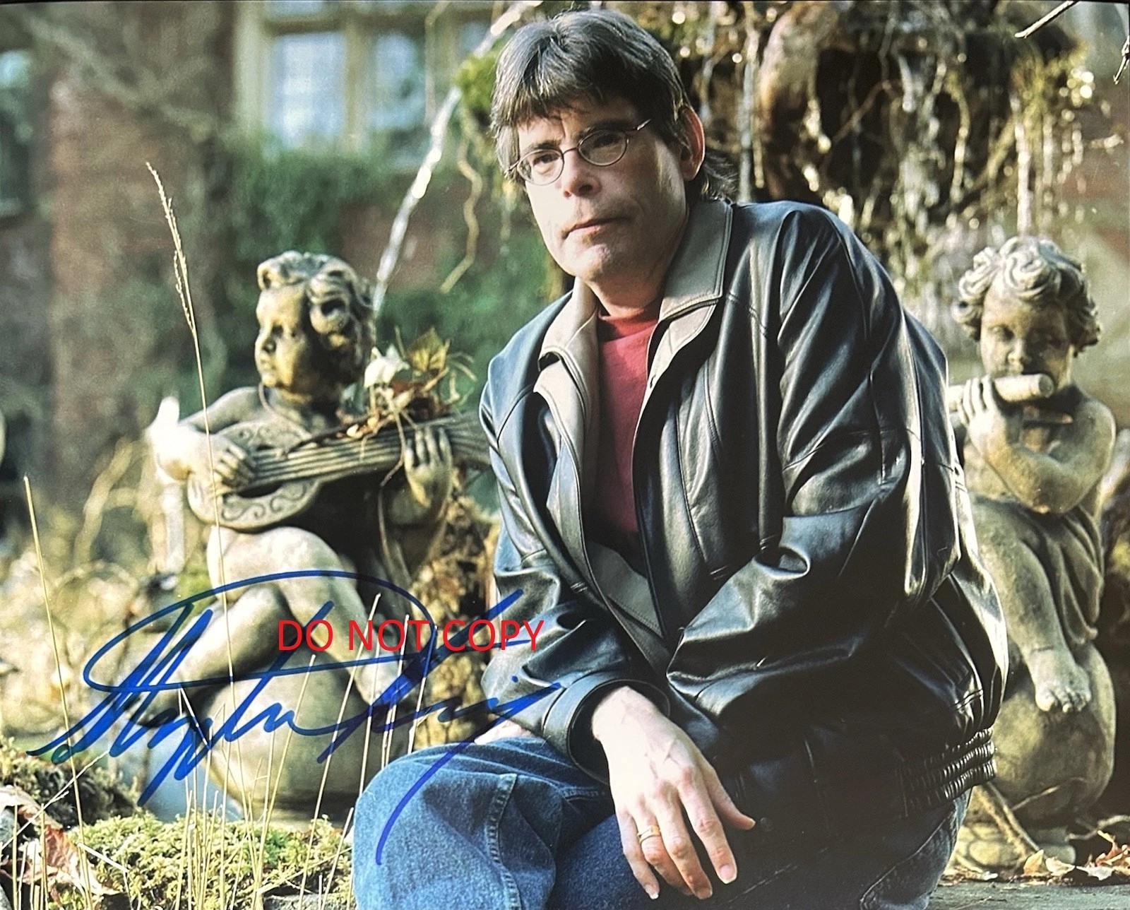 STEPHEN KING Autographed Signed 8×10 Reprint Photo #2 !!