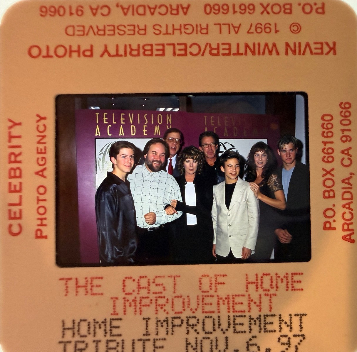 TV SHOW HOME IMPROVEMENT CAST CANDID ORIG. PHOTO 35mm Slide Transparency 317