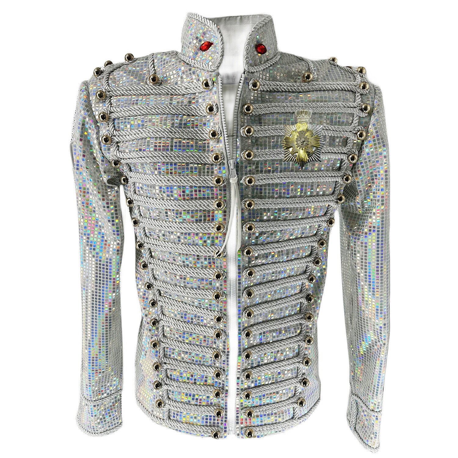 Retro Michael costumes Multicoloured Handmade Jacket History