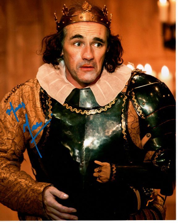 MARK RYLANCE Signed Autographed 8×10 SHAKESPEARE RICHARD III Photo