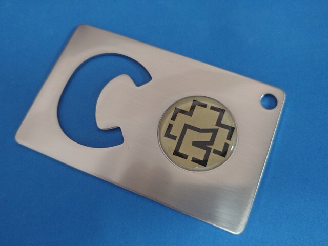 Rammstein Credit Card Size Bottle Opener 2-1/8″ X 3-3/8″ – #SNH8000