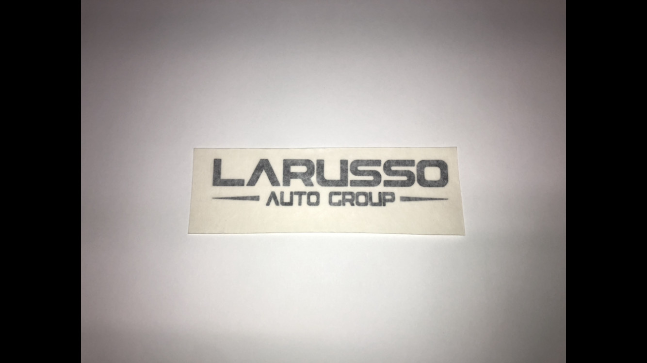 Cobra Kia ~ LARUSSO -Auto Group- dealership sticker