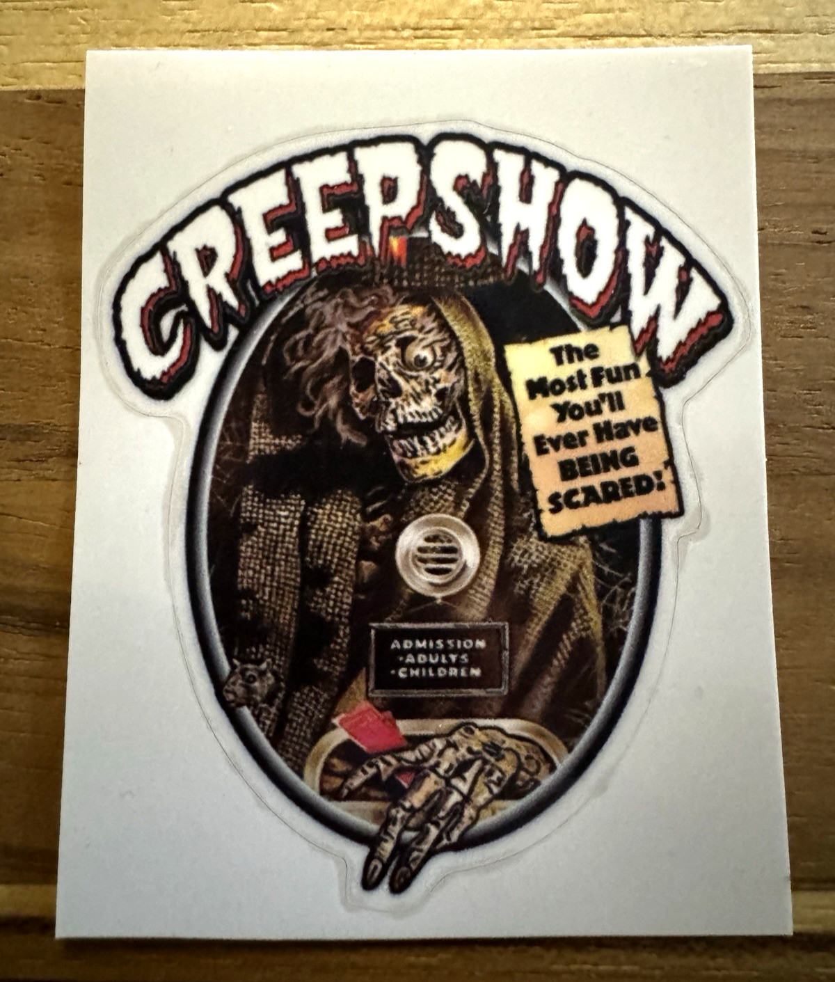 Creepshow Vinyl Sticker Horror 2″ x 3″ George Romero, Stephen King Horror