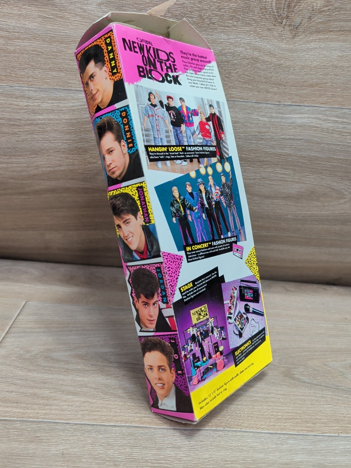 Lot of 4 1990 NKOTB Lot Hangin’ Loose Dolls Hasbro Vintage Boy Band Pop Culture