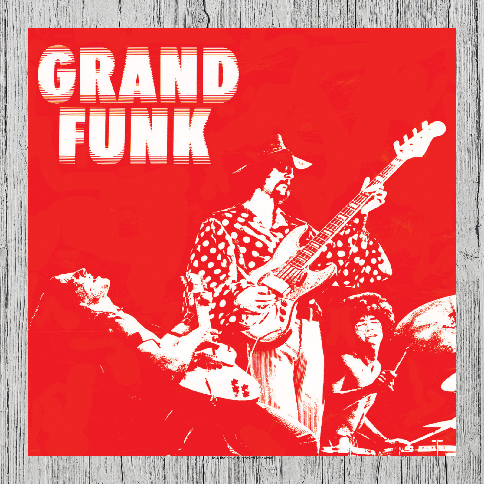 Grand Funk Railroad Grand Funk Album Cover Metal Sign Poster