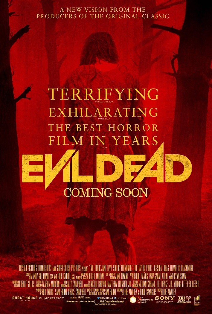 The Evil Dead movie poster print (b) 11 x 17 inches 2013 Horror