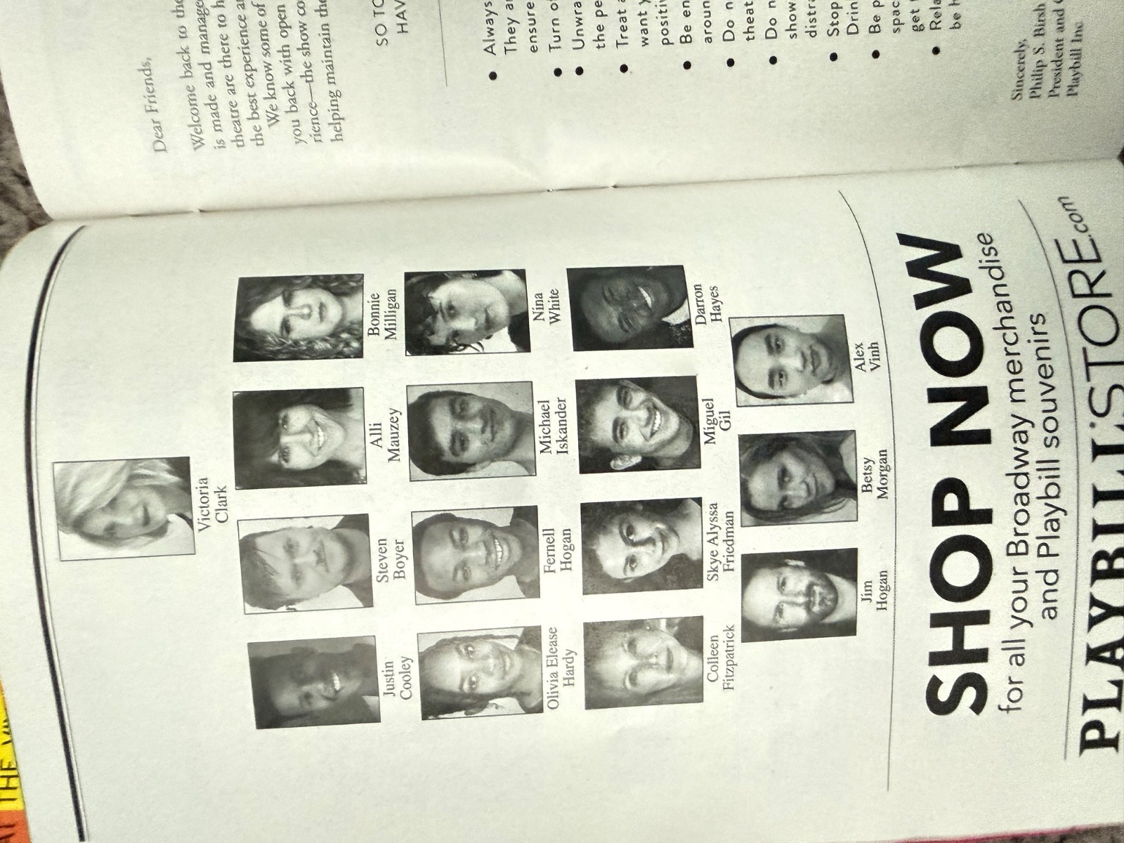 Broadway Playbill Collection Lot