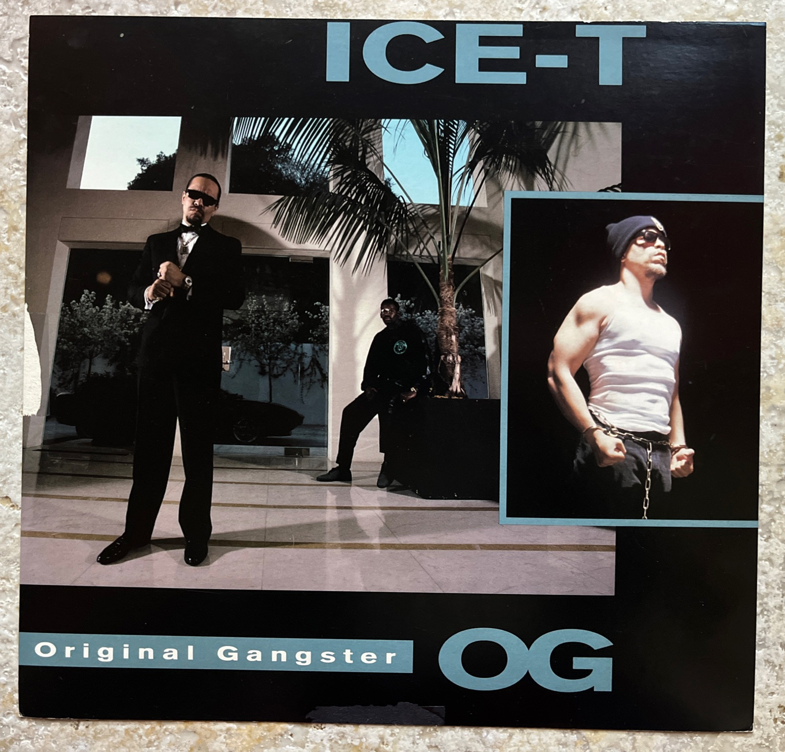 ICE-T – “Original Gangster” Two-Sided 12 x 12 Promo Poster Flat – 1991 USED