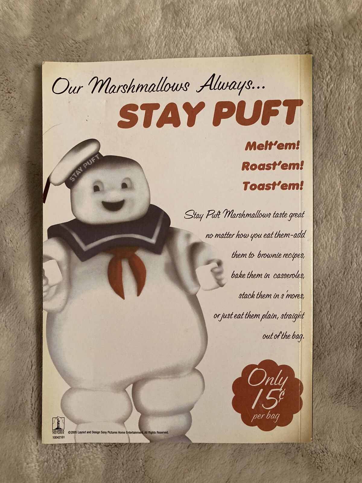 GHOSTBUSTERS MOVIE SCRAPBOOK – Dr. Venkman, 1985 PB