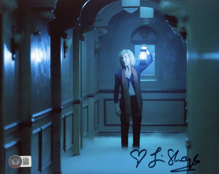 LIN SHAYE SIGNED AUTOGRAPHED 8×10 PHOTO HORROR SCREAM QUEEN ICON BECKETT BAS