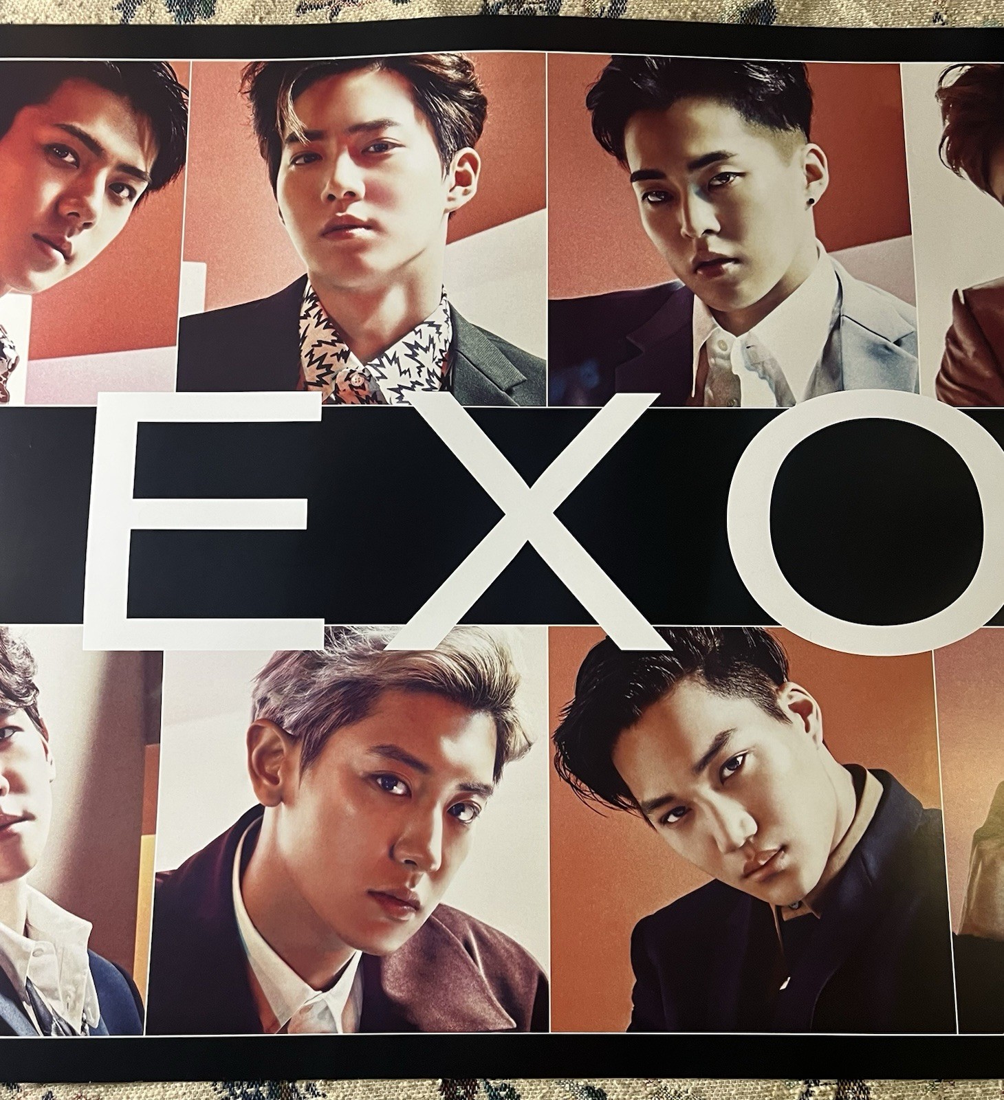 EXO K-Pop Band Poster RGT Limited International Licensed Reprint 24×36