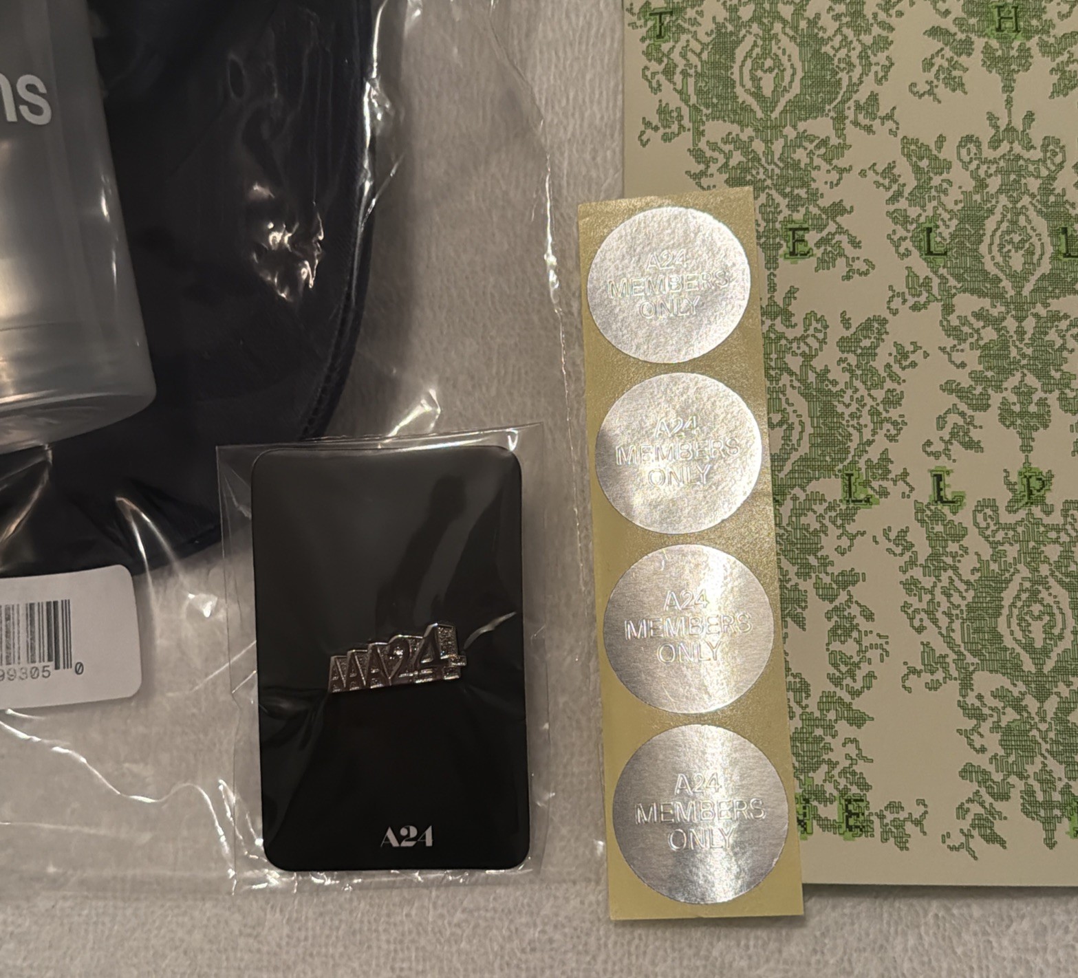 A24 Backrooms Hat, Zine Issue #33 by Kane Parsons, Map, Stickers, Pin & Rare Cup