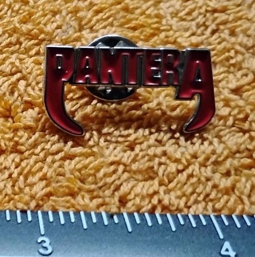 PANTERA PIN Metal Enamel Set Lapel Lot Phil Anselmo Terry Glaze Music Band Pins