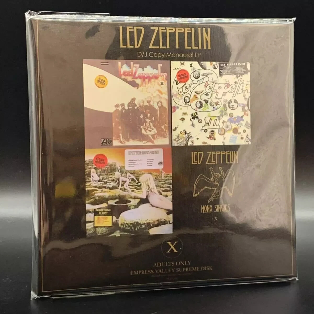 Led Zeppelin Zeppelin’S Secret Mono Album 3Cd Box Set Empress Valley Supreme