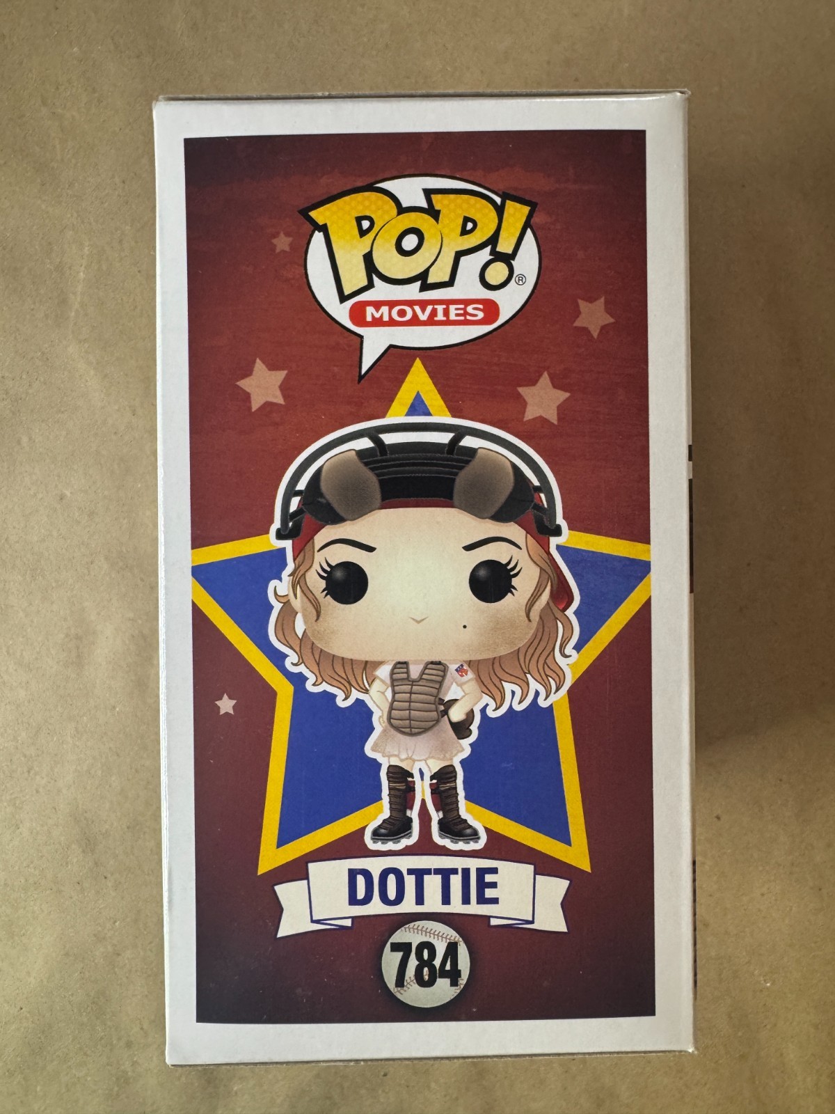 Signed Geena Davis Autographed Dottie League of Their Own Funko Pop Fanatics COA