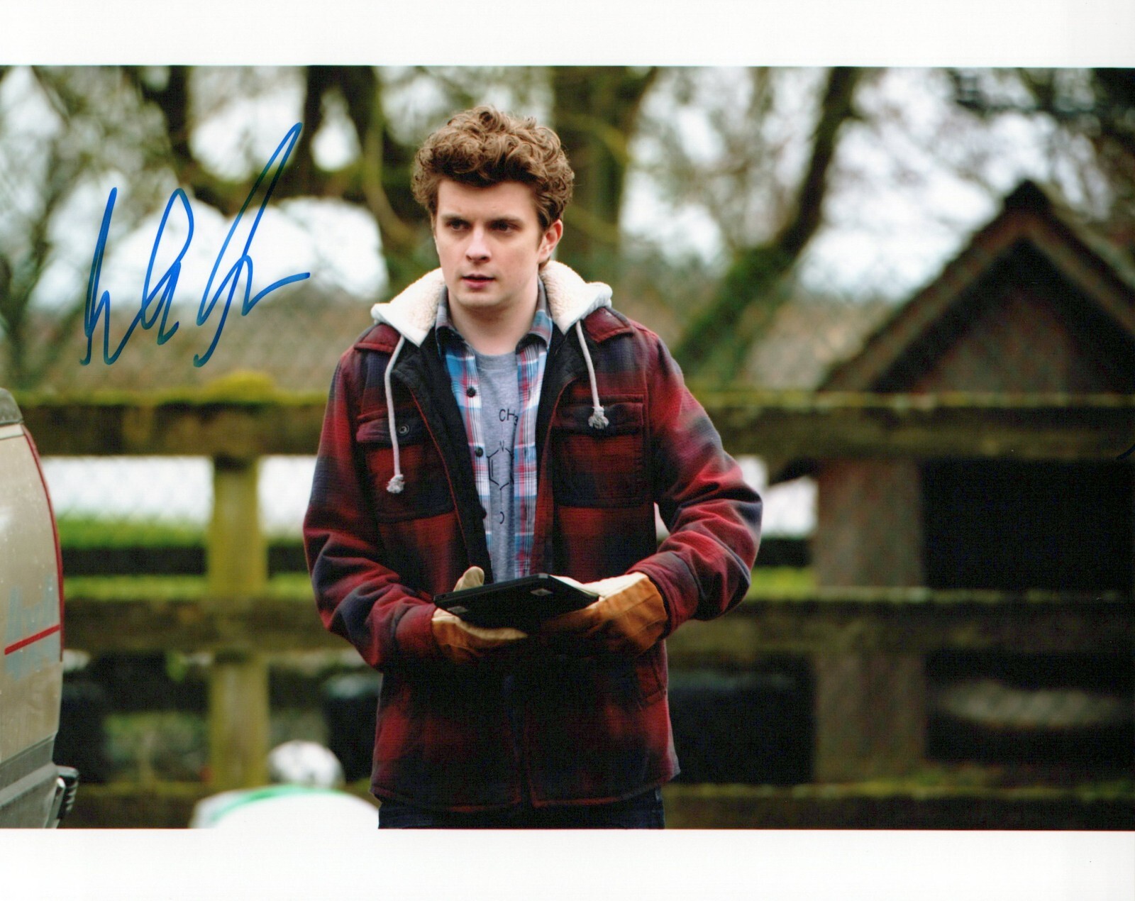Erik Knudsen Continuum autographed photo signed 8×10 #2 Alec Sadler