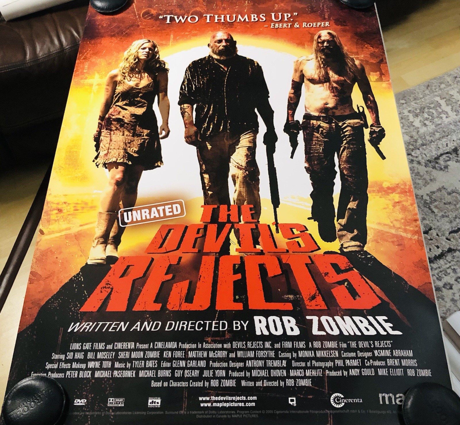 THE DEVILS REJECTS Original 27×40 Movie Poster Video Version Rob Zombie NM