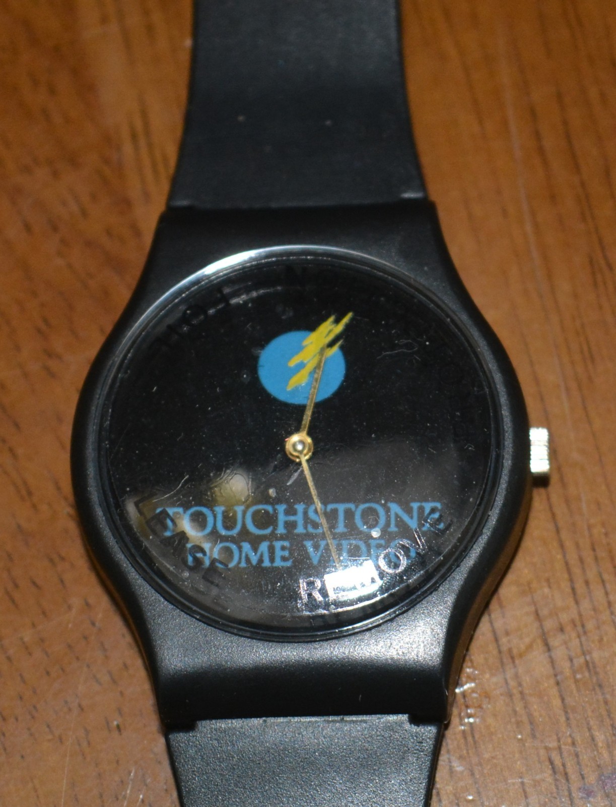 1990s TOUCHSTONE HOME VIDEO Movie Promo Wrist Watch NOS Swiss Motion