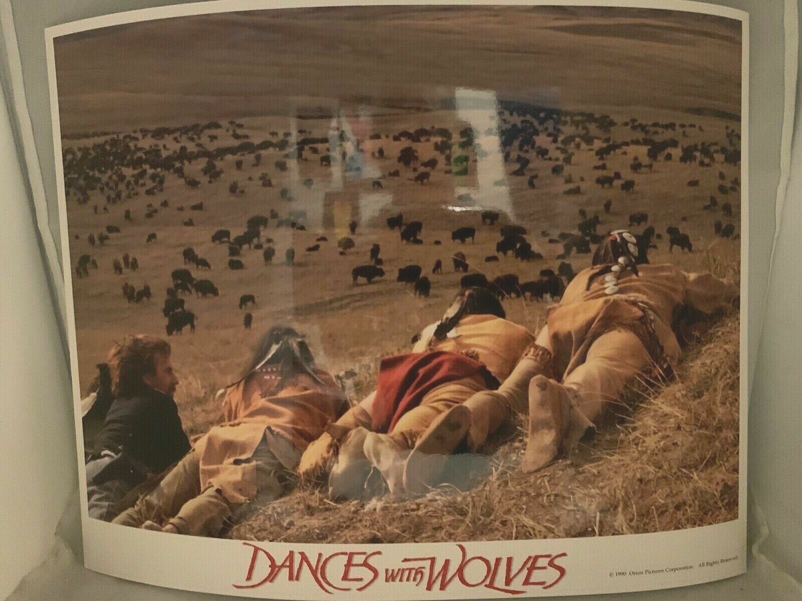 1990 Kevin Costner Dances With Wolves Lobby 11×14 Lobby Photos 6pc Set-Mint