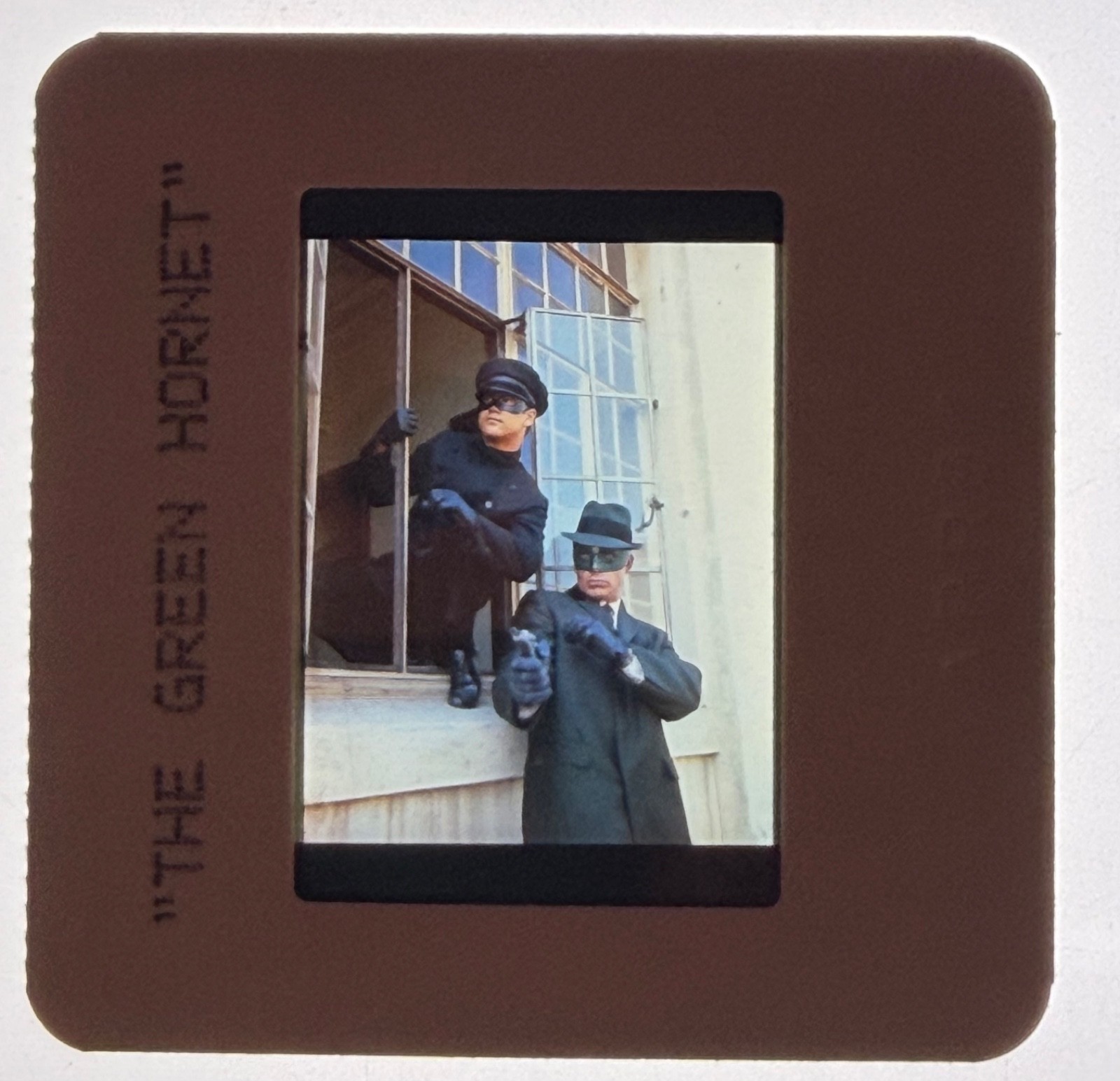 THE GREEN HORNET BRUCE LEE VAN WILLIAMS VINTAGE 35MM SLIDE PRESS KIT 814