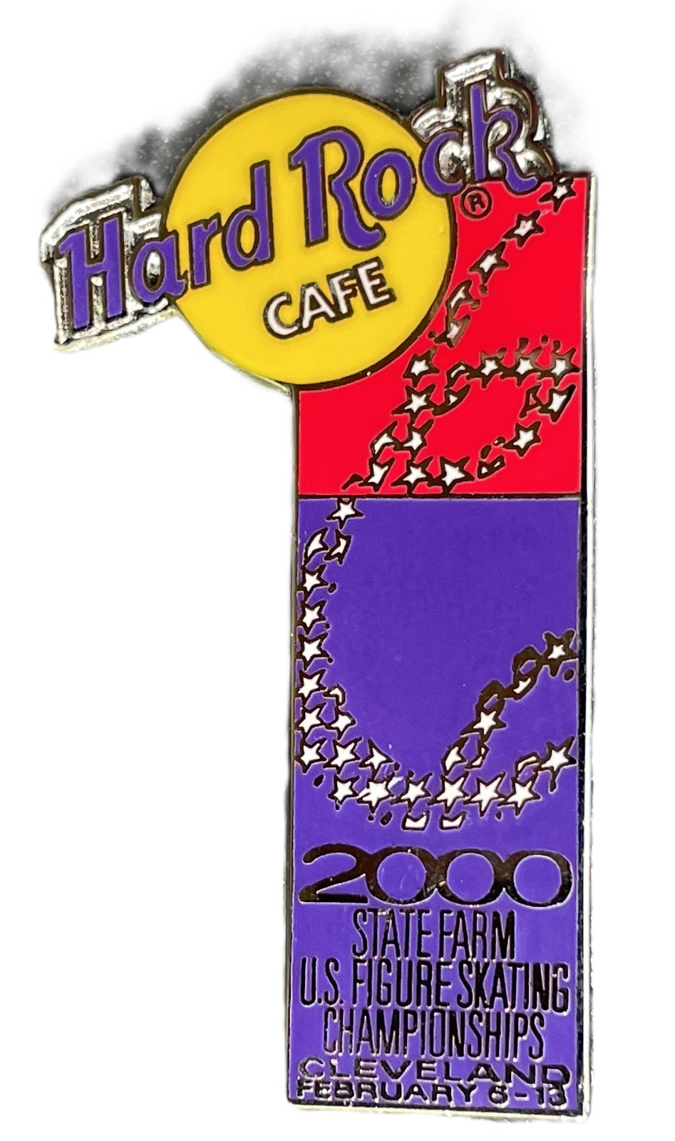 Hard Rock Cafe Cleveland,2000 US Figure Skating Championships, Lapel Pin