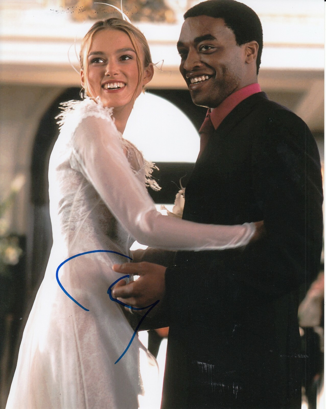 CHIWETEL EJIOFOR signed (12 YEARS A SLAVE) Movie 8X10 photo *Solomon* W/COA #4