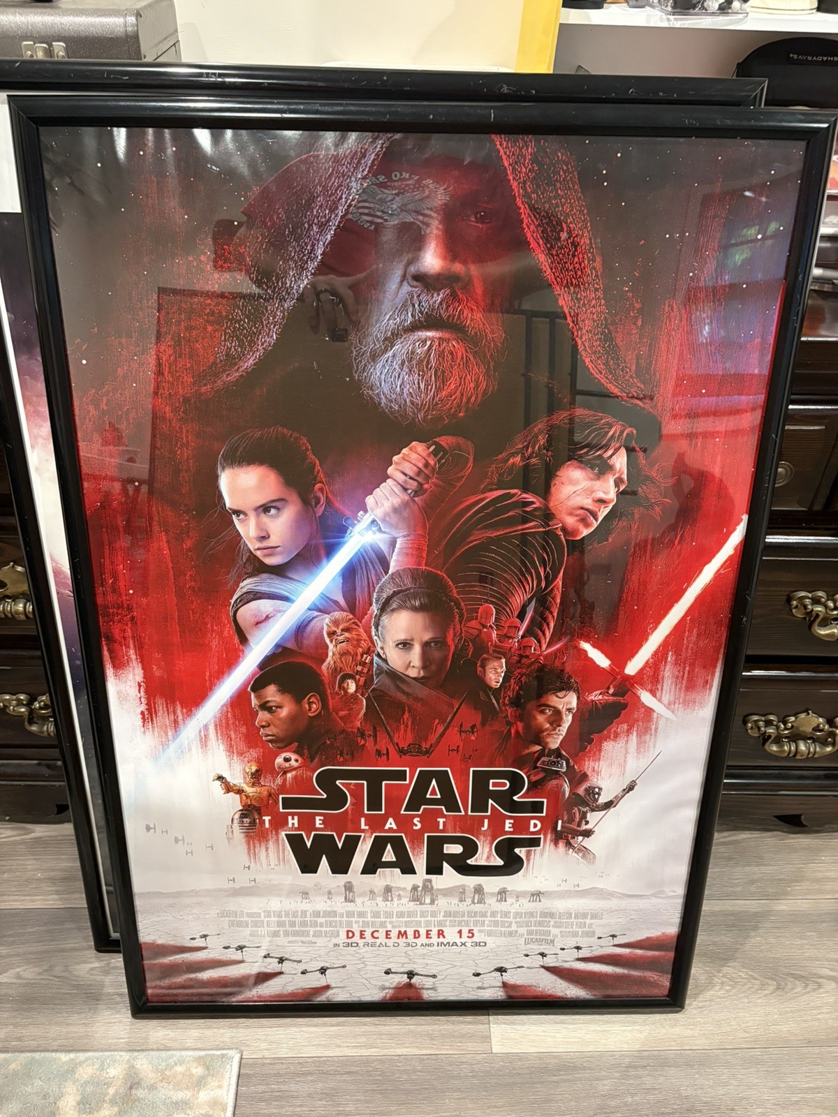 Star Wars The Last Jedi Poster 27×40 Final One Sheet Double Sided (No Frame)