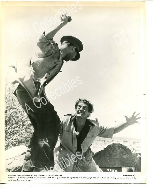 SAFARI-1962-8 X10-STILL- ADVENTURE-VICTOR MATURE-MAU MAU’S’s-vg VG